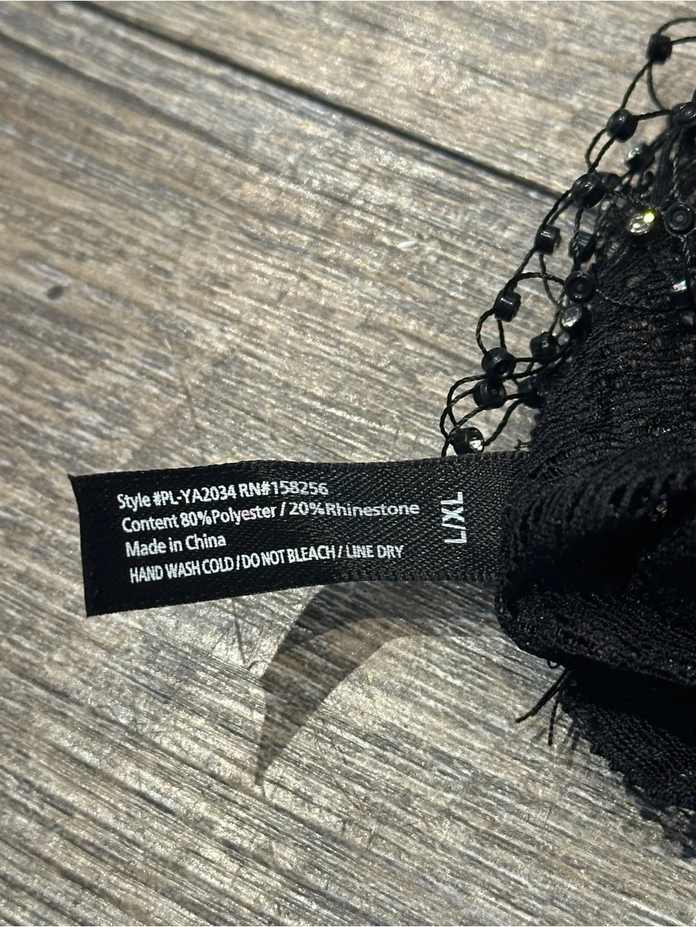 Yandy Fishnet Jewel Lingerie Large/XLarge - Picture 15 of 15